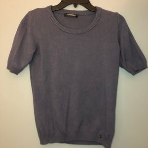 Gollehaug Sweater German Size 38 Purple Short Sleeve Small